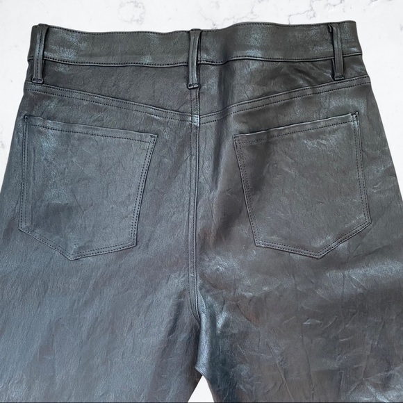 👖Frame Leather Le Sylvie Slender Straight 
Noir - Picture 13 of 16